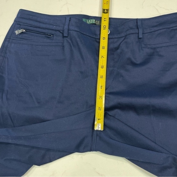 Ralph Lauren Navy Straight Leg Trousers 12 - Picture 13 of 14